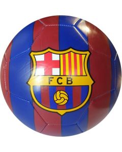 Voetbal FC Barcelona groot blauw/rood stripes mat