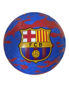 Voetbal FC Barcelona groot blauw/rood camo