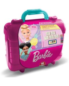 Schrijfset koffer Barbie: 81-delig