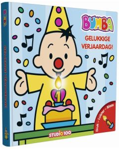 Boek Bumba - Verjaardagsboek met kaars en muziek Studio 100 Bumba