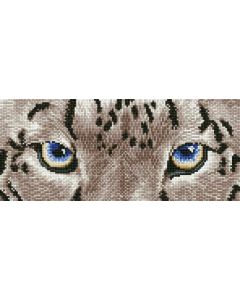 Snow Leopard Spy Diamond Dotz: 50x26 cm-Kingtoys