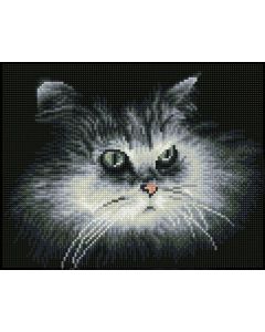 Shadow Cat Diamond Dotz: 25x32 cm-Kingtoys