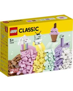 Creatief spelen met pastelkleuren Lego