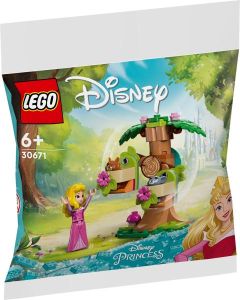 Aurora`s speelplek in het bos Lego