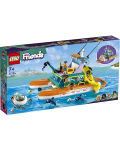 Reddingsboot op zee Lego