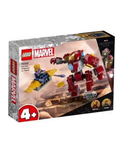 Iron Man Hulkbuster vs Thanos Lego