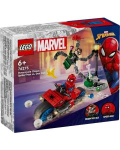 Motorachtervolging: Spider-Man vs Doc Ock Lego