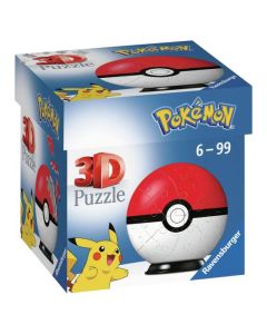 Puzzel classic Pokeball Pokemon 3d: 54 stukjes 