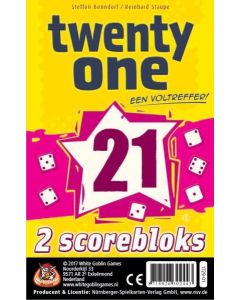Twenty One - Scorebloks - Dobbelspel White Goblin Games